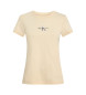 Calvin Klein Jeans Camiseta slim con monograma beige