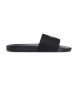 Calvin Klein Jeans Tongs en toile avec logo noir