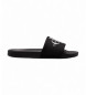 Calvin Klein Jeans Monograma Slide Monogram flip flops preto