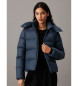 Calvin Klein Jeans Short down jacket blue