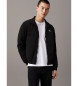 Calvin Klein Jeans Quilted zipped jacket black