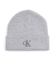 Calvin Klein Jeans Cappello lavorato a maglia grigio