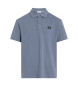 Calvin Klein Jeans Poloshirt mit grauem Weblabel