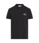 Calvin Klein Jeans Poloshirt mit Monogramm  schwarz