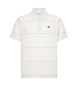 Calvin Klein Jeans Polo Cross Grain biały