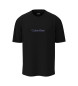 Calvin Klein Jeans Glitched logo T-shirt black