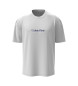 Calvin Klein Jeans Glitched logo T-shirt white