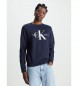 Calvin Klein Jeans Sweatshirt Core Monogram marinblå