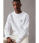 Calvin Klein Jeans Felpa Essential Regular bianca