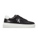 Calvin Klein Jeans Zapatillas de piel Chunky Cupsole Mono negro