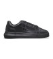 Calvin Klein Jeans Zapatillas de piel Chunky Cupsole Mono negro