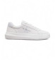 Calvin Klein Jeans Leren sportschoenen met wit logo