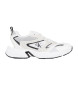 Calvin Klein Jeans Retro Tennis Sneakers i läder vit