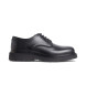 Calvin Klein Derby läderloafers svart