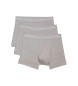 Calvin Klein Confezione da 3 boxer elasticizzati in cotone grigio