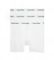 Calvin Klein Zestaw 3 długich białych bokserek 