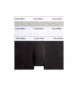 Calvin Klein 3-pak nowoczesnych bokserek czarny, biały, szary