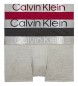 Calvin Klein 3er Pack Trunk Boxershorts schwarz, kastanienbraun, grau