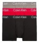 Calvin Klein 3er Pack Trunk Boxershorts schwarz, grau, rot