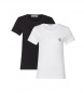 Pack de 2 Camisetas Monogram Slim blanco