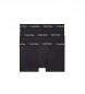 Calvin Klein Confezione da 3 boxer a vita bassa in cotone elasticizzato nero