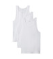 Calvin Klein Lot de 3 débardeurs blancs