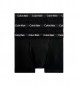 Calvin Klein Pack3 Cotton Stretch Boxershorts schwarz