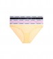Calvin Klein 3er Pack Classic Lace Panties gelb, rosa, schwarz