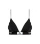 Calvin Klein Črni trikotni zgornji del bikinija