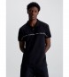 Calvin Klein Poloshirt med sort logobånd