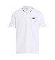 Calvin Klein Witte piqu polo