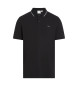 Calvin Klein Zwart piqué poloshirt