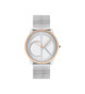 Calvin Klein Analoog Fashion horloge verzilverd