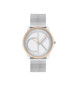 Calvin Klein Iconic Mesh zilver horloge