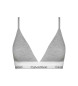 Calvin Klein Soutien-gorge triangle Modern Cotton gris