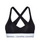 Calvin Klein Soutien-gorge de levage en coton moderne noir