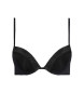 Calvin Klein Push Up Flirty laag uitgesneden bh zwart