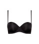 Calvin Klein Push Up Strapless Bra black