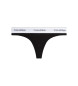 Calvin Klein Tanga Modern Cotton negro