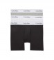 Calvin Klein 3 Pack 3 Boxershorts - Modern Katoen zwart, wit, grijs