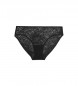 Calvin Klein Braguitas Clsicas Sheer Marquisette negro