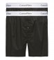 Calvin Klein Packung mit 2 schlanken, modernen Baumwoll-Boxershorts schwarz