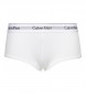 Calvin Klein Boyshor bele hlačke z visokim pasom
