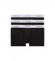 Calvin Klein Zestaw 3 dużych bokserek - Nowoczesna bawełna w kolorze czarnym