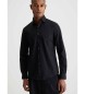 Calvin Klein Slim fit poplin shirt black