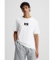 Calvin Klein T-shirt van biologisch katoen wit