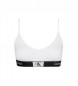Calvin Klein Tynde stropper BH Ck96 hvid
