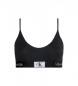 Calvin Klein Modrček s tankimi naramnicami Ck96 black