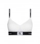 Calvin Klein Soutien-gorge à fines bretelles Ck96 blanc