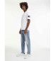 Calvin Klein Jeans Navadna majica bela